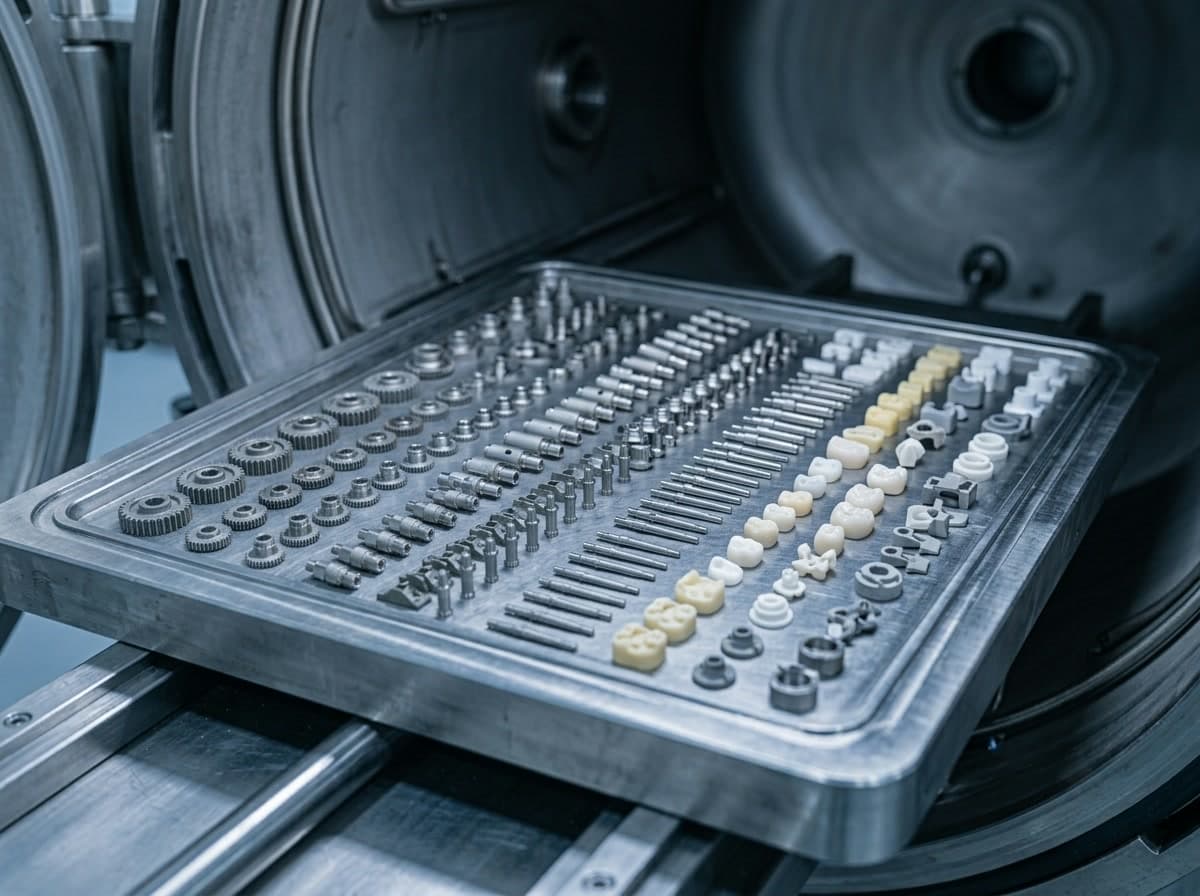 Vacuum/Atmosphere/Debinding Sintering process scene