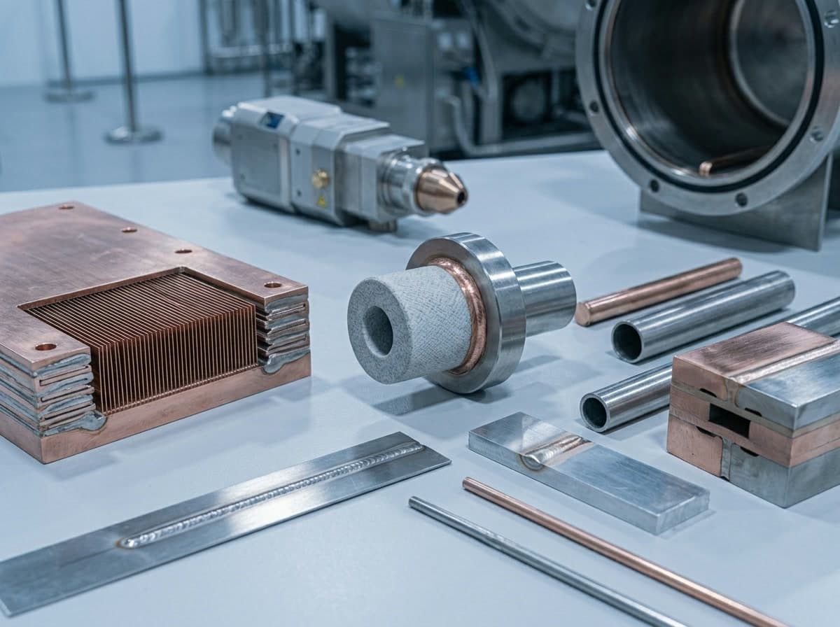 Specialty bonding and brazing samples